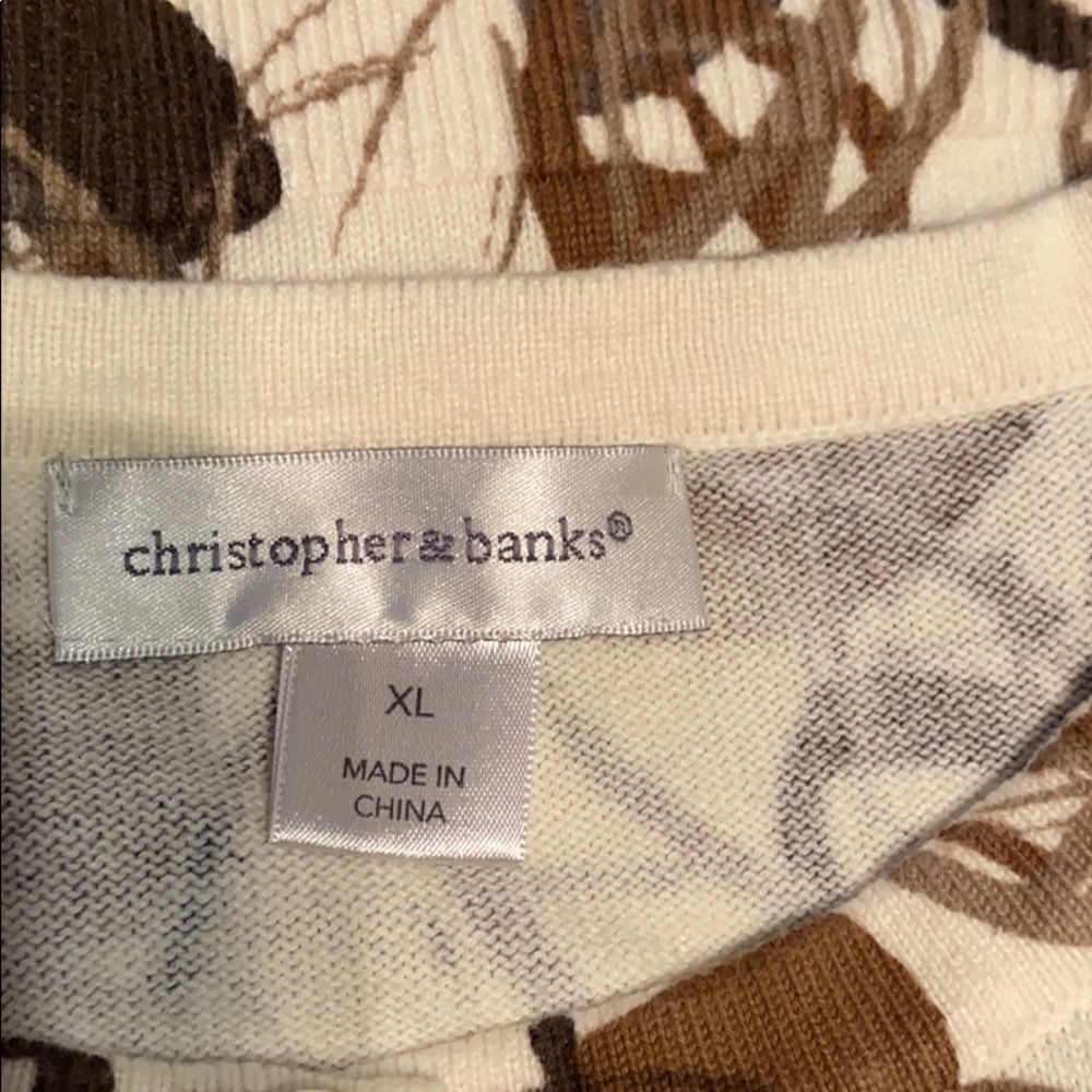 Christopher & Banks ๐ Fall Cardigan - Picture 3 of 4